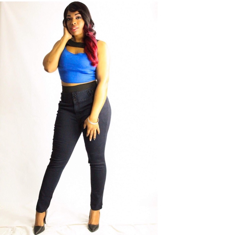 Pasion Colombian Design Plus Size Jean - Picture 8 of 8